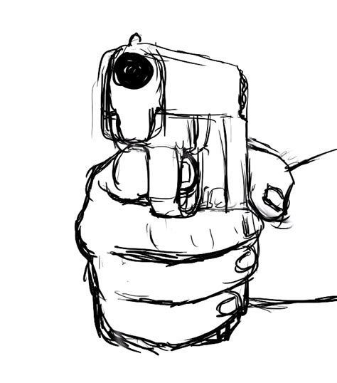 Easy Gun Drawing At Getdrawings Free Download