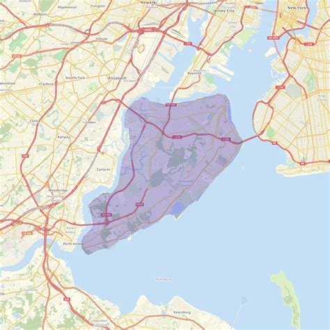 Staten Island Zip Code Map Map Of The World