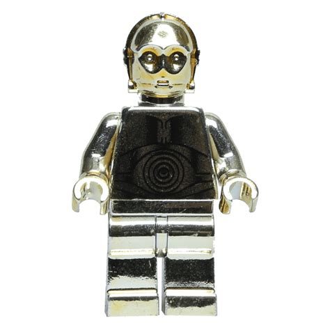 Lego Minifigur Sw0158 C 3po Chrome Gold Sw 30th Anniversary