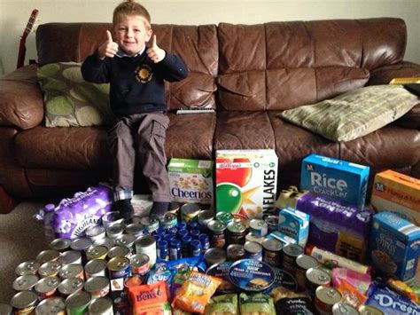 Maybe you would like to learn more about one of these? Big-hearted 4-year-old Asks for Food Bank Donations ...