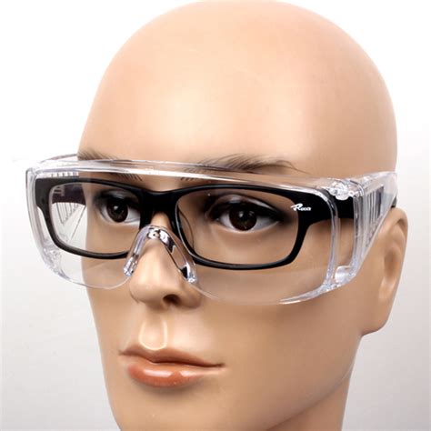 New Vented Safety Goggles Glasses Eye Protection Protective Lab Anti Fog Clear Ebay