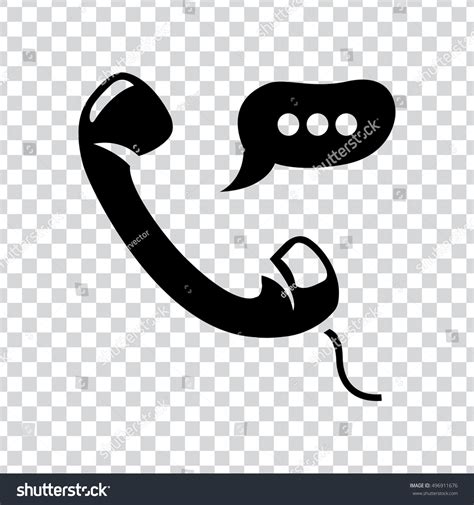 Phone Call Icon Stock Vector Royalty Free 496911676 Shutterstock