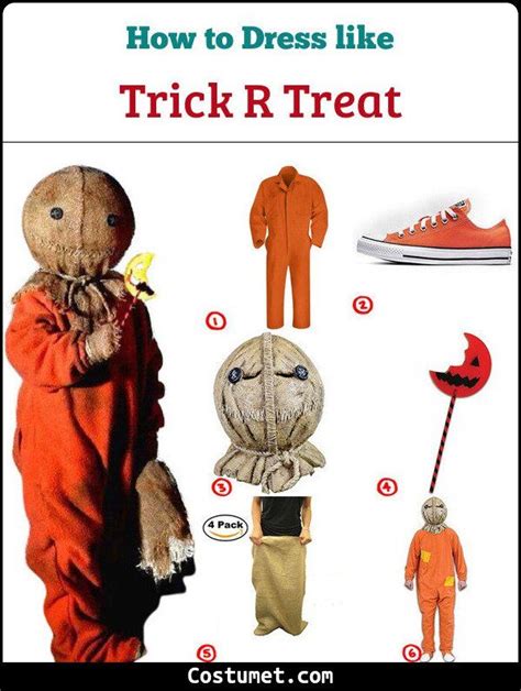 Trick R Treat S Sam Costume For Cosplay And Halloween 2022 Sam Trick R Treat Trick Or Treat