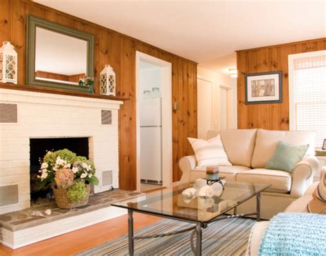 Lighten A Knotty Pine Paneled Room With Lots Of Natural Sunlight Sheer