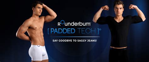 Rounderbum Padded Tech Underwear Shapewear Ropa Interior Para Hombre Swimwear Lifestyle
