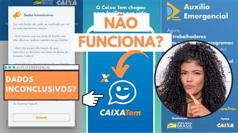 Tenho que pagar três contas de água que estão atrasadas e uma parcela de um cursinho para concurso público e ainda assim, a instituição não foi clara sobre o que pretende fazer para acabar com as intermitências no acesso. DADOS INCONCLUSIVOS, SITUAÇÃO NEGADA + APP CAIXA TEM NÃO ...