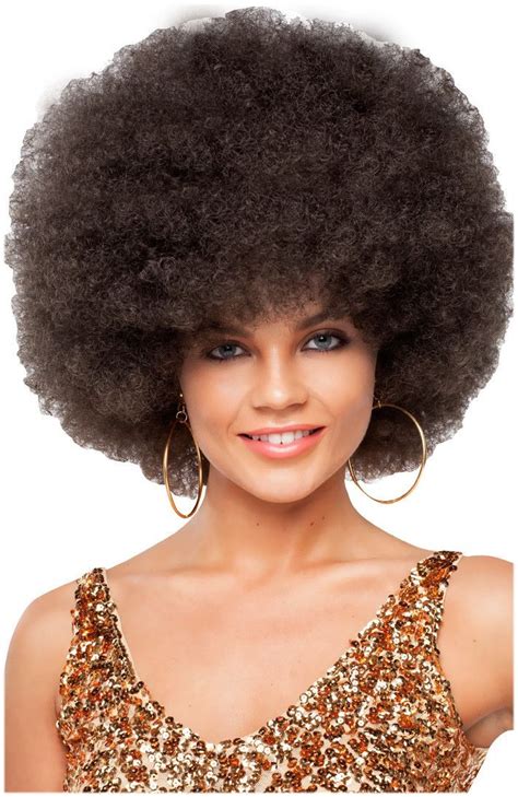 Afro Jumbo Brown Wig Brown Wig Wigs Big Curly Hair