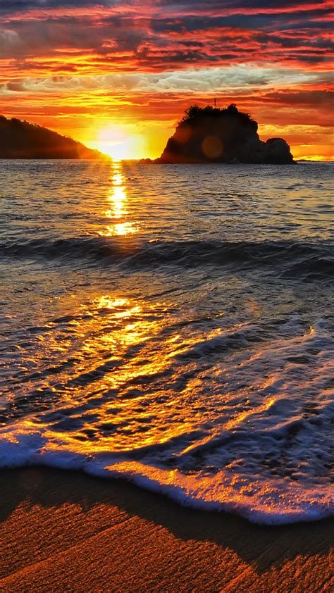 Sunset Beach Wallpaper For Iphone 11 Pro Max X 8 7