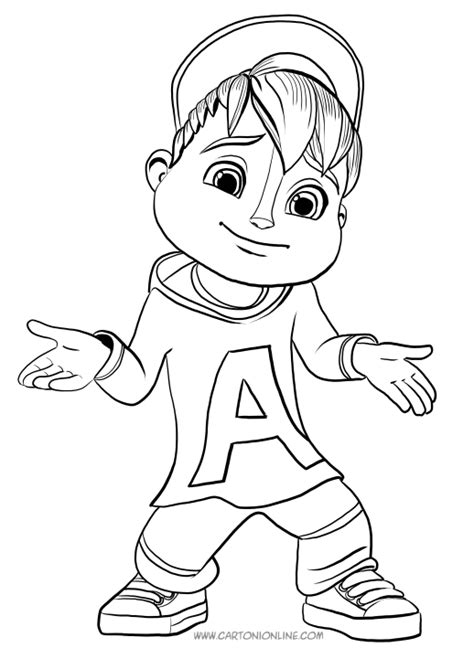 Maybe you would like to learn more about one of these? Alvin coloring pages