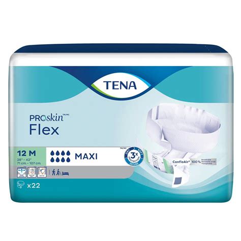 tena proskin flex maxi adult incontinence belted undergarment heavy absorbency
