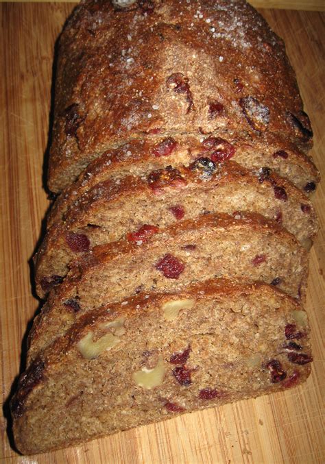 This delicious dark whole meal rye bread has a rich & sweet taste, achieved through gentle baking for up to 20 hours. Walnut and Cranberry Whole Grain Rye Bread Sept 2011 | Pam ...
