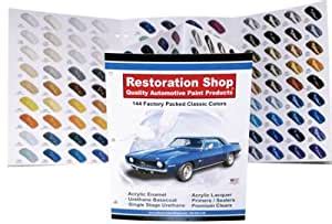 Find great deals on ebay for car paint charts. Amazon.com: Restoration Shop 144 COLOR CHART-AUTO/CAR PAINT CHIPS: Automotive