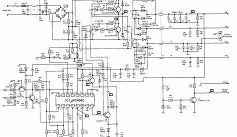 laptop smps circuit diagram