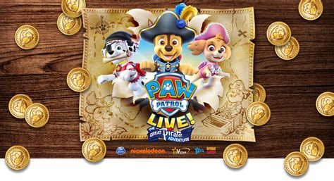 Nickalive Paw Patrol Live The Great Pirate Adventure Announces Uk