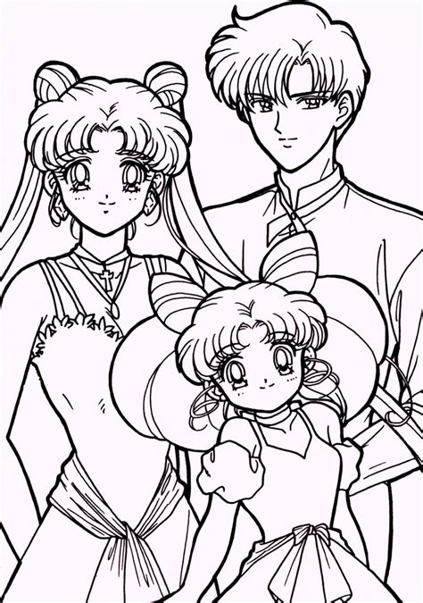 Sailor Moon Coloring Pages For Young Girls Coloring Pages