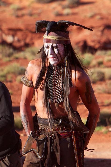 Johnny Depp As Tonto The Lone Ranger Johnny Depp Photo 34822502
