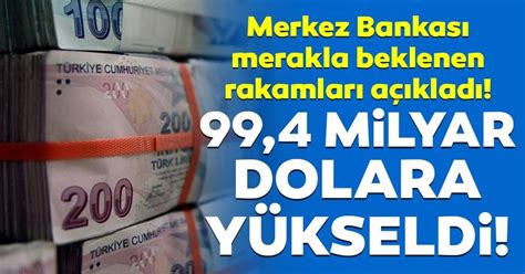 Türkiye cumhuriyet merkez bankası (tcmb) toplam rezervleri geçen hafta 410 milyon dolar azalarak 85 milyar 833 milyon dolara geriledi. TCMB'nin resmi rezerv varlıkları temmuzda arttı - Haberler ...