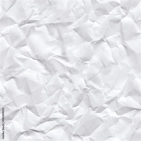 Crumpled Paper Texture Seamless Pattern With A Crumpled Paper Texture