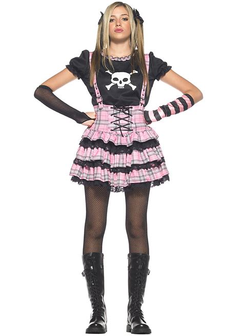 Adult Sexy Punk Rock Princess Costume Leg Avenue J48007 Blackpink