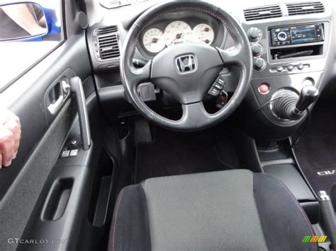 2005 Honda Civic Si Hatchback Black Dashboard Photo 50168009