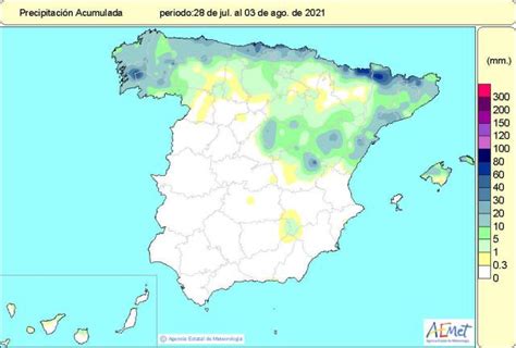 Resumen De La Evolución De Las Precipitaciones En España Aemetblog