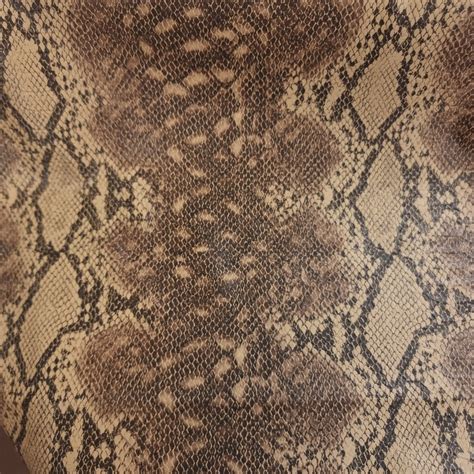 Snakeskin Faux Leather Barrys Fabrics
