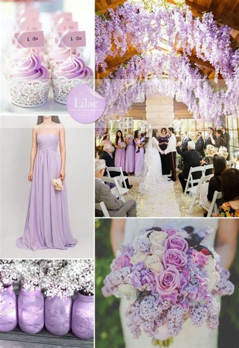 Spring Summer Wedding Ideas 2015 Lilac Bridesmaid Dress Style And