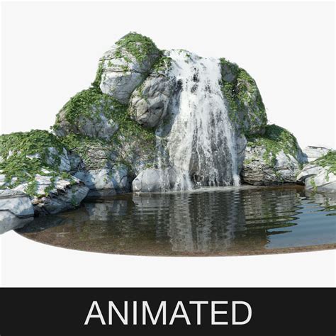 What are the advantages of the waterfall model? waterfall water falling 3d model