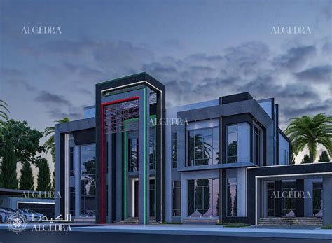 Modern Villa Design In Abu Dhabi Algedra Design Archinect