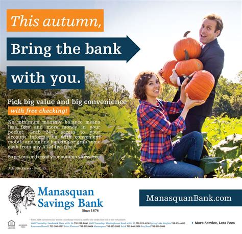 Manasquan Savings Banks Bring The Bank With You Campaign Print Ad Copy