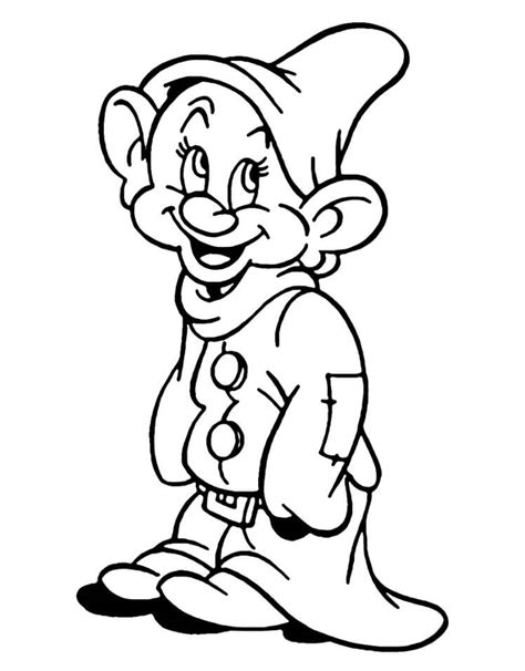 Seven Dwarfs Coloring Pages Free Printable Coloring Pages For Kids