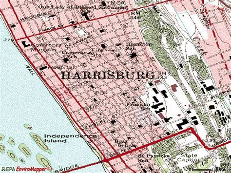 Harrisburg Pa Zip Code Map Map Vector