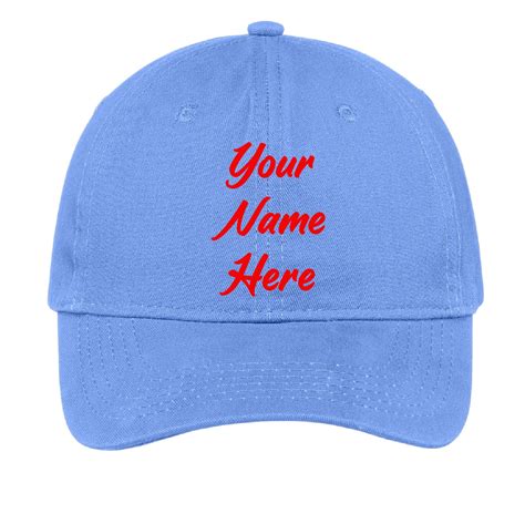 Custom Embroidered Hat Design Your Own Personalized Hat Etsy