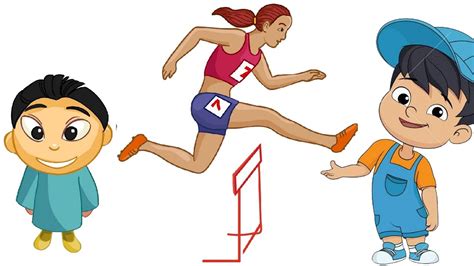 Athlete Drawing For Kids How To Draw Athlete Drawing For Kids Step By
