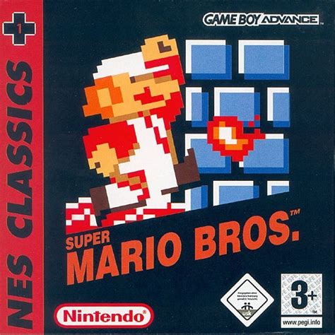 Jaquettes Nes Classics Super Mario Bros