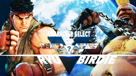Street Fighter 5 Ryu Vs Birdie Gameplay E3 2015 Ps4 Hd Youtube