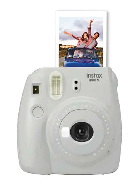 Fuji Instax Mini 9 Camera Smokey White