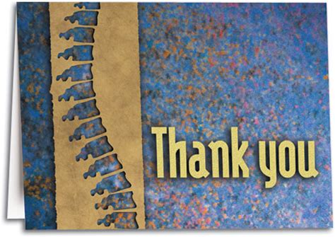 Thank Youstencil Spine Folding Card Smartpractice Chiropractic