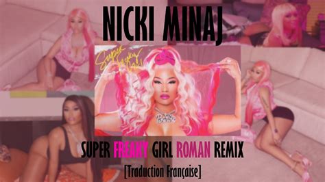 Nicki Minaj Super Freaky Girl Roman Remix Traduction Francaise