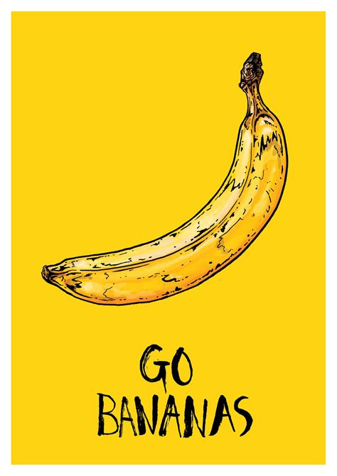 Go Bananas Banana Painting Banana Banana Art