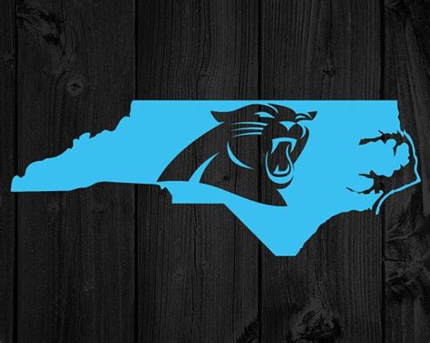 2 Carolina Panthers Decals North Carolina State By Vectorsvgs