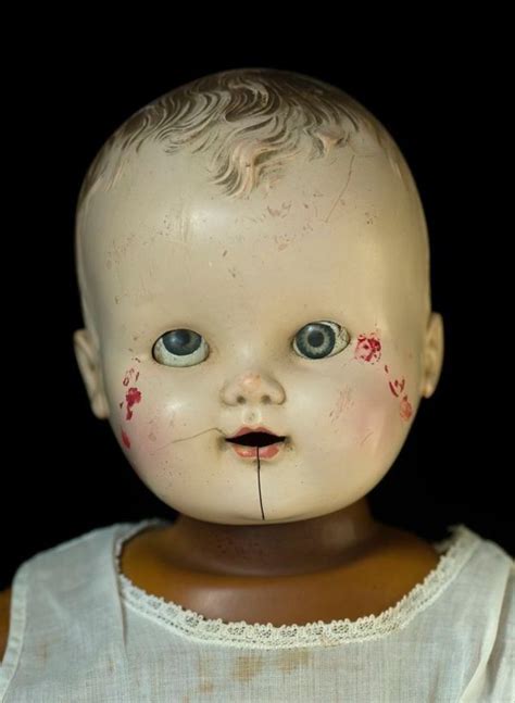 Pin By Stephanie On Spooky Doll Head Haunted Dolls Creepy Dolls