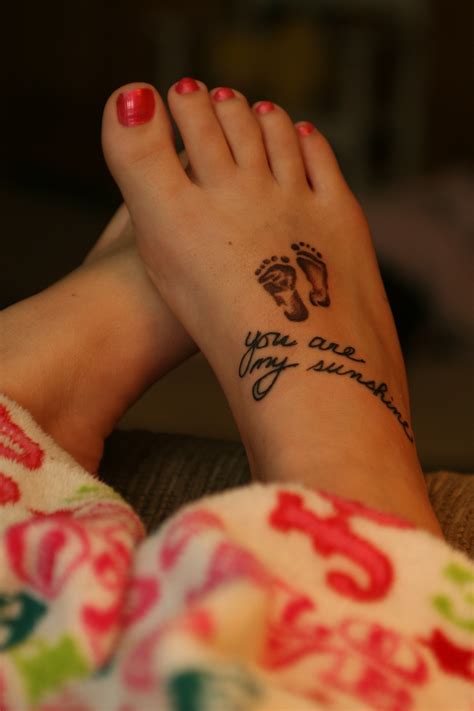 Footprint Tattoos Designs Ideas And Meaning Tattoos For You
