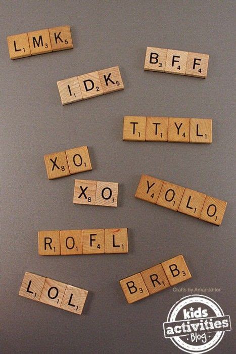 38 Diy Craft Ideas To Repurpose Old Game Boards To Sell Scrabble Letter