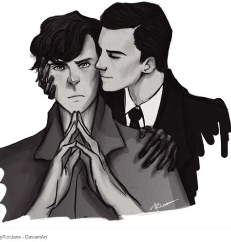 By Maryriotjane On Devinart Moriarty X Sherlock Sherlock Moriarty Moriarty And Sherlock Sherlock