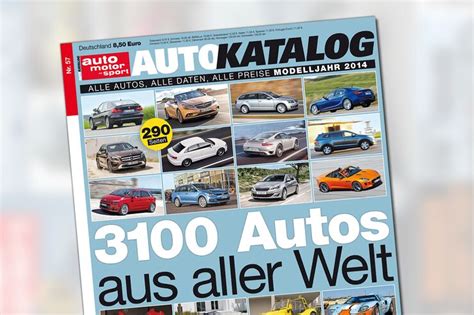 Jetzt Neu Der Auto Katalog Auto Motor Und Sport