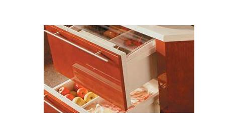 Sub Zero 700BR Refrigerator Drawers | Refrigerator drawers, Fridge