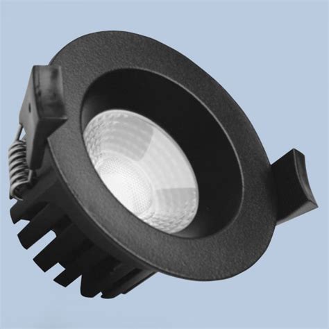 Black Led Downlight Dl103a Ip65 Outdoor Grade Astrum Lighting And Design