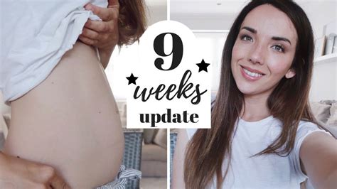 9 Weeks Pregnant Pregnancy Update And Bump Shot Youtube