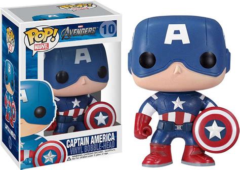 Funko Marvel Avengers Funko Pop Marvel Captain America Vinyl Bobble
